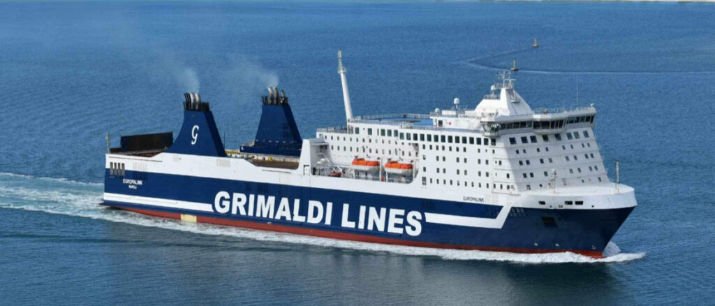 europalink nave della flotta grimaldi lines